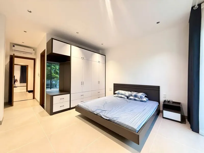 全新3卧室全套家具整栋住宅出租，位于An Bình Tân，月租4000万越南盾 — 7/10