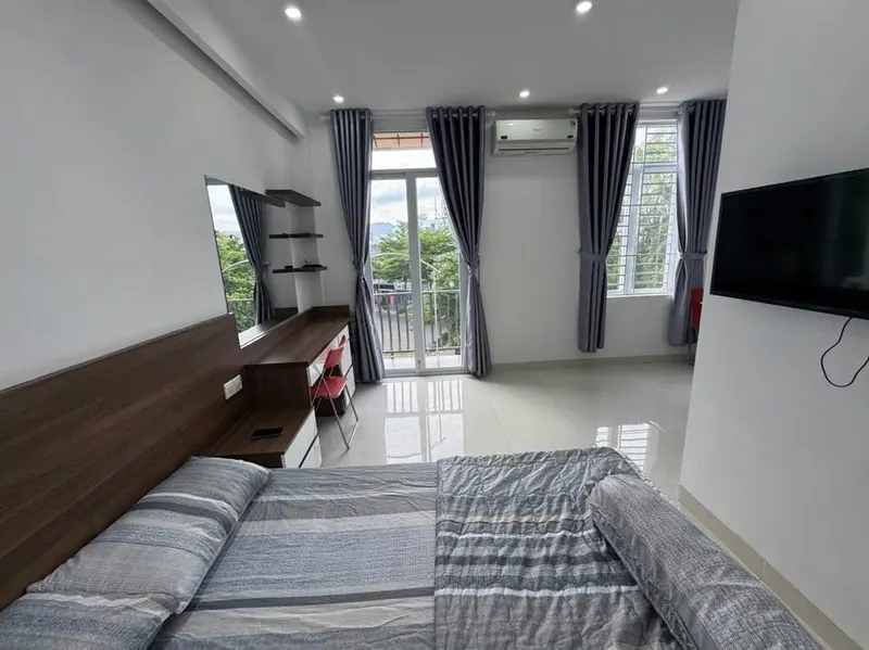 Căn hộ 1 phòng ngủ đầy đủ nội thất cho thuê tại Mỹ Gia, Nha Trang, 8,5 triệu VND/tháng — 3/10