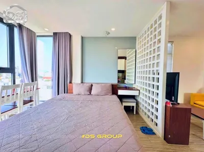 Stylish studio with view, Phuoc Long, 35 m², 5M VND/month — 4/5