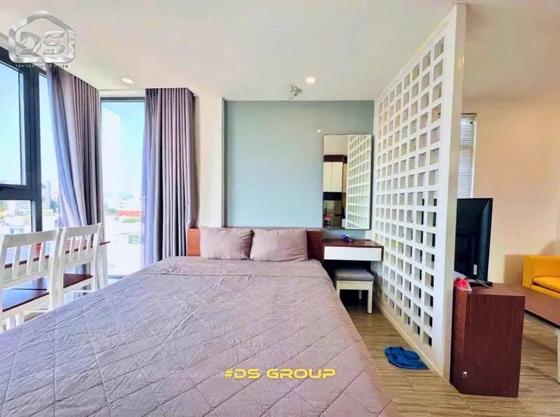 Stylish studio with view, Phuoc Long, 35 m², 5M VND/month — 4/5