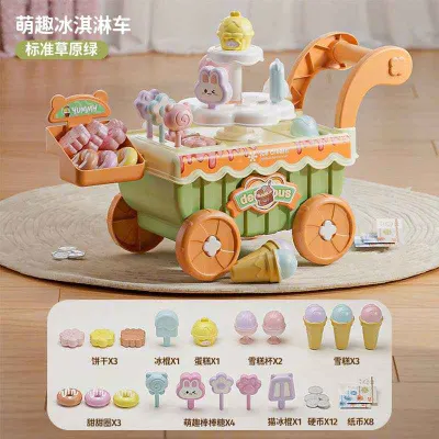 Ice cream cart toy set, 220,000 VND (with battery) — 5/9