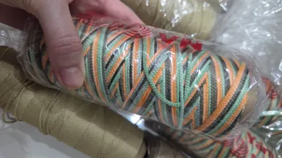 Yarn clearance sale: acrylic, cotton, polyester cord lots — 2/5