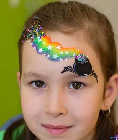 Halloween face painting in Nha Trang — 4/4