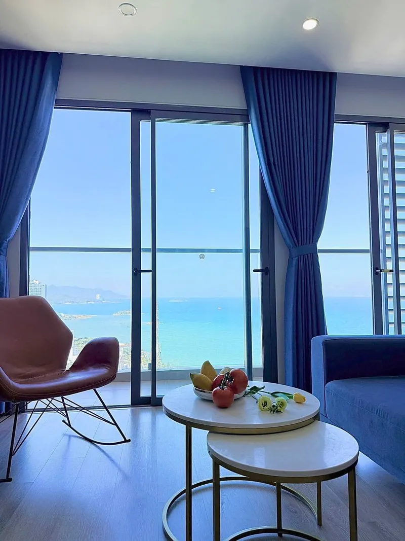 Studio tại Marina Suites, 48 m², view biển, 20 triệu VND/tháng — 6/9