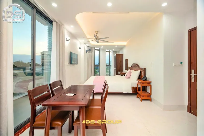 Furnished apartment in Hòn Xện, 13.5M VND/month