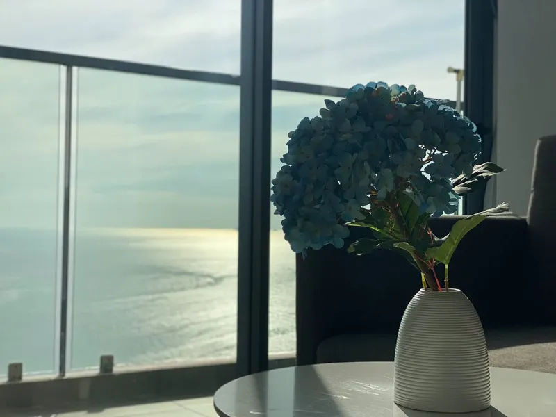 Studio with sea view in Marina Suites, 44 m²