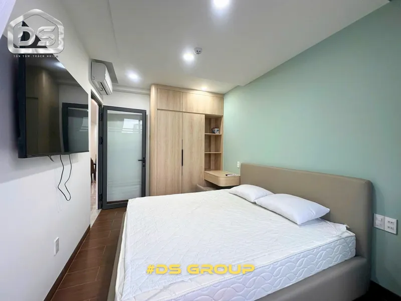 시내 근처 1침실 아파트 – 12백만 VND/월