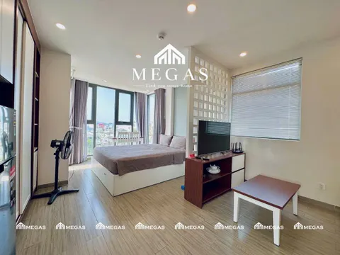 Fully furnished studio with balcony, Phuoc Long, 11.5M VND/month
