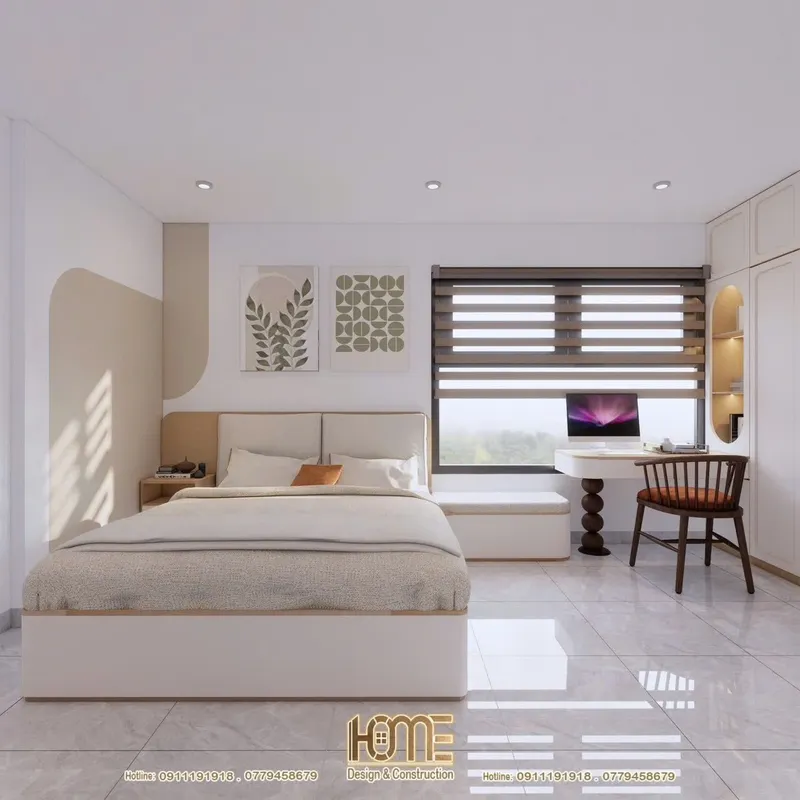 2-bedroom apartment for rent, HUD Phuoc Long, 65 m² — 9/10