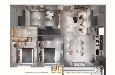 3-Bedroom Corner Apartment in CCU01 Phước Long – 19M VND/month