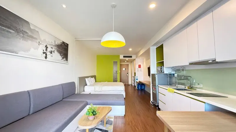 Studio for rent in city centre (TUI BLUE), 16M VND/month