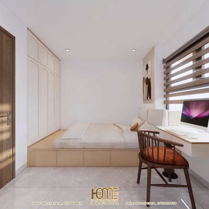 2-bedroom apartment for rent, HUD Phuoc Long, 65 m² — 10/10