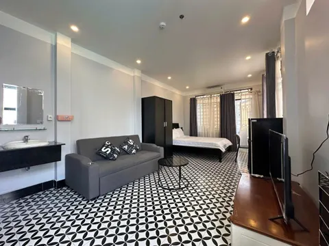 Furnished 40 m² apartment for rent, Hoang Hoa Tham street, city centre