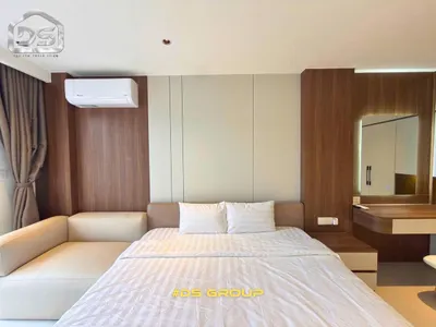Căn hộ 1 phòng ngủ có nội thất, cách biển 200 m, đường Hoàng Hoa Thám