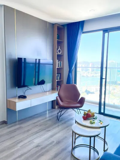 Studio tại Marina Suites, 48 m², view biển, 20 triệu VND/tháng — 3/9