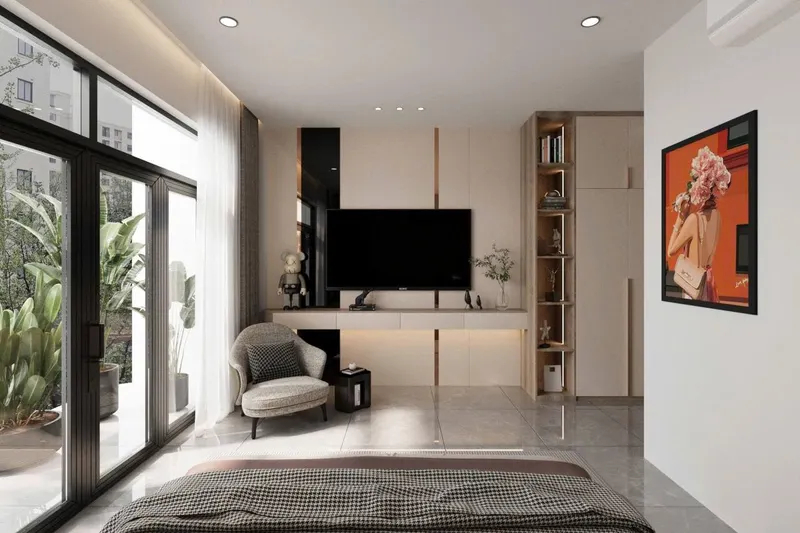 4-bedroom house for rent in Mỹ Gia residential complex, 35M VND/month — 6/8