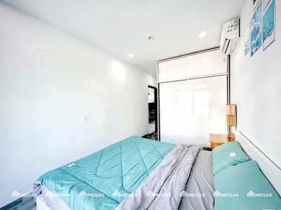 2-bedroom apartment with balcony for rent, Thich Quang Duc Street, 17.5M VND/month — 4/5