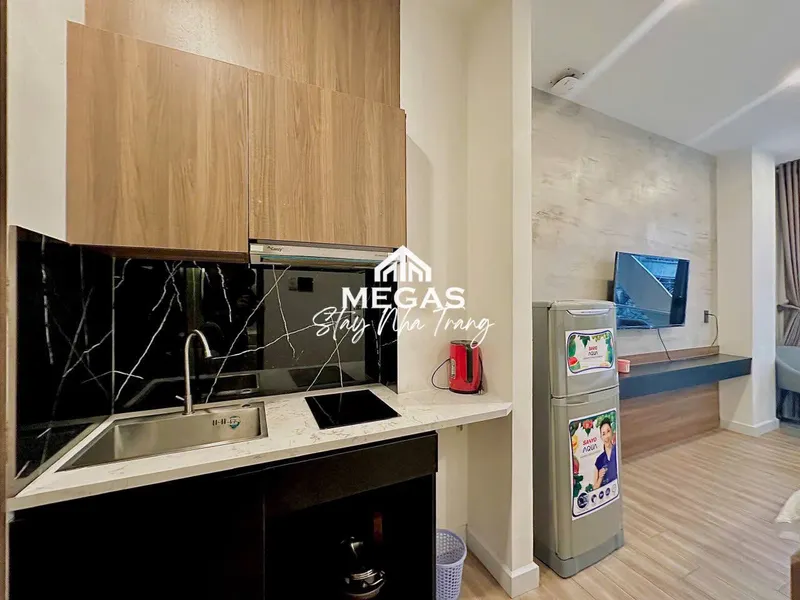 High-class studio apartment for rent near the beach, Loc Tho, 12M VND/month — 5/6