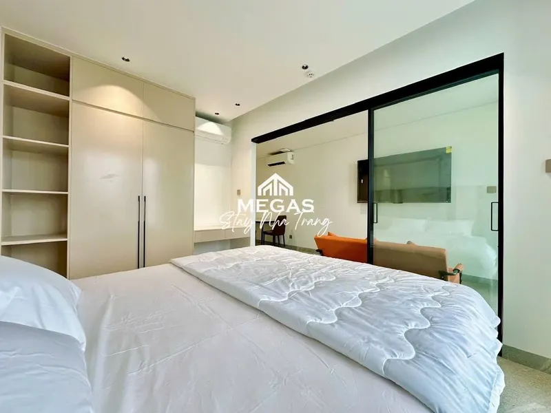 1-Bedroom Furnished Apartment with Balcony – Southwest Nha Trang – 14M VND/month