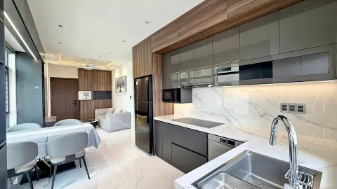 2-bedroom sea-view apartment for rent, Muong Thanh Vien Trieu, 25M VND/month
