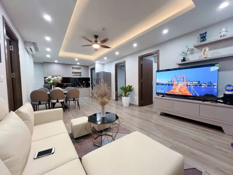 3-Bedroom Apartment – 90 m², Fully Furnished, City View – 30M VND/month