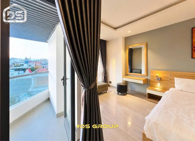 40 m² furnished apartment for rent in central Nha Trang, Vân Đồn street — 5/9