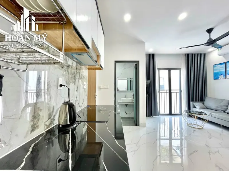 2-bedroom apartment for rent, Thích Quảng Đức street, Hà Quang 2 — 10/10
