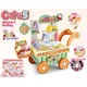 Ice cream cart toy set, 220,000 VND (with battery)