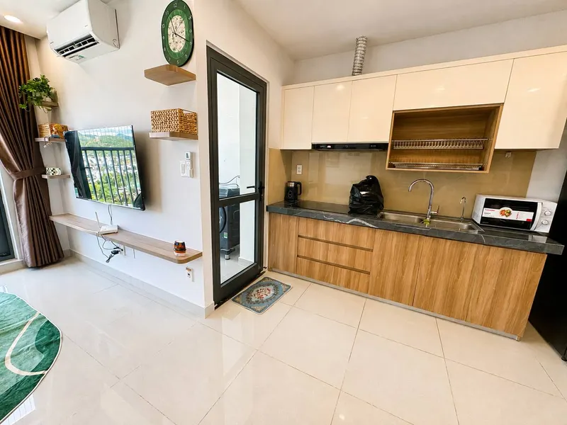 2-bedroom furnished apartment for rent, CT9 Vinh Diem Trung — 2/7