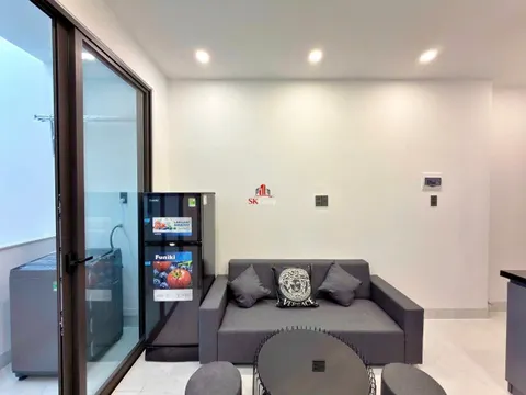 1-bedroom furnished apartment, Doan Tran Nghiep alley 84, 9.5M VND/month