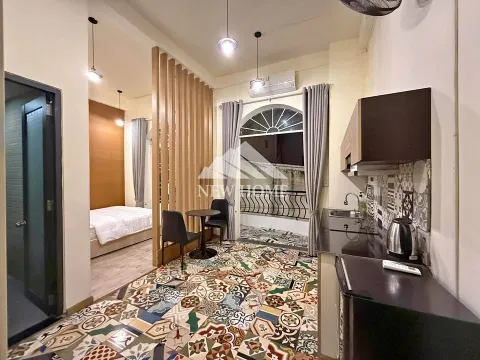 Studio apartment for rent in Ngo Quyen area, 8.5M VND/month