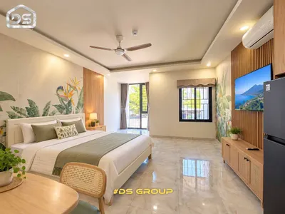 Cozy Nature studio at To Hieu, 40 m², new, 13M VND/month — 2/3