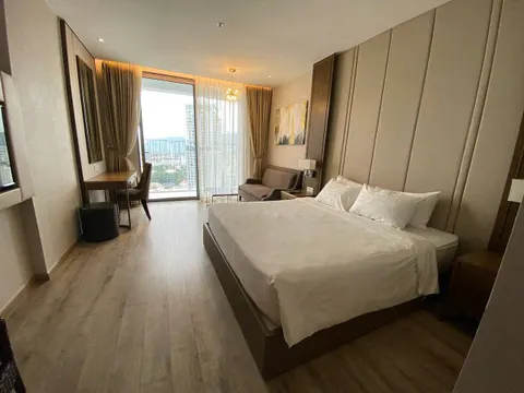38m² fully furnished apartment for long-term rent, 12M VND/month