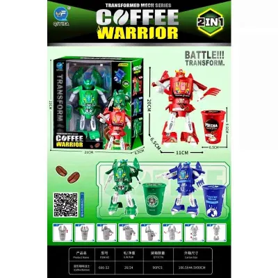 Transforming robot toy, 70k VND each