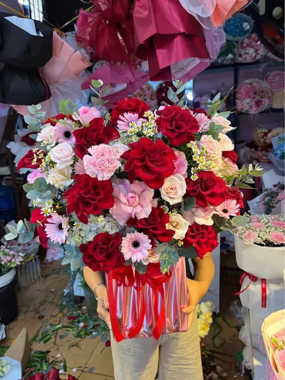 Flower shop Nha Trang: congratulation baskets and bouquets, delivery — 9/10