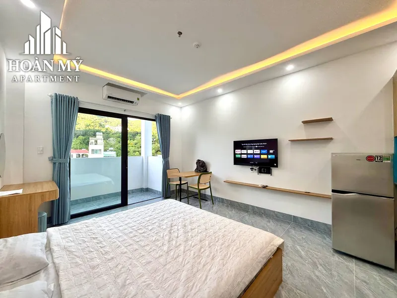 Studio apartment for rent at Hòn Xện, Vĩnh Hòa, 12.5M VND/month — 6/8