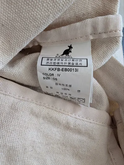 Túi Kangol Canvas Eco Bag – Hàng Hàn Quốc, Tình Trạng Tốt — 3/4