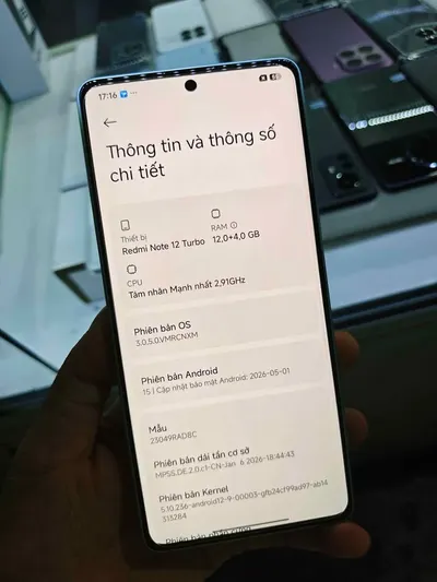 Redmi Note 12 Turbo 12/256GB, 4.15M VND — 3/9