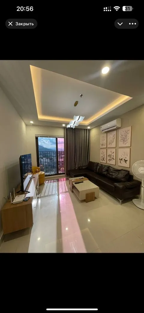 2-bedroom furnished apartment for rent in CT3 Vinh Diem Trung
