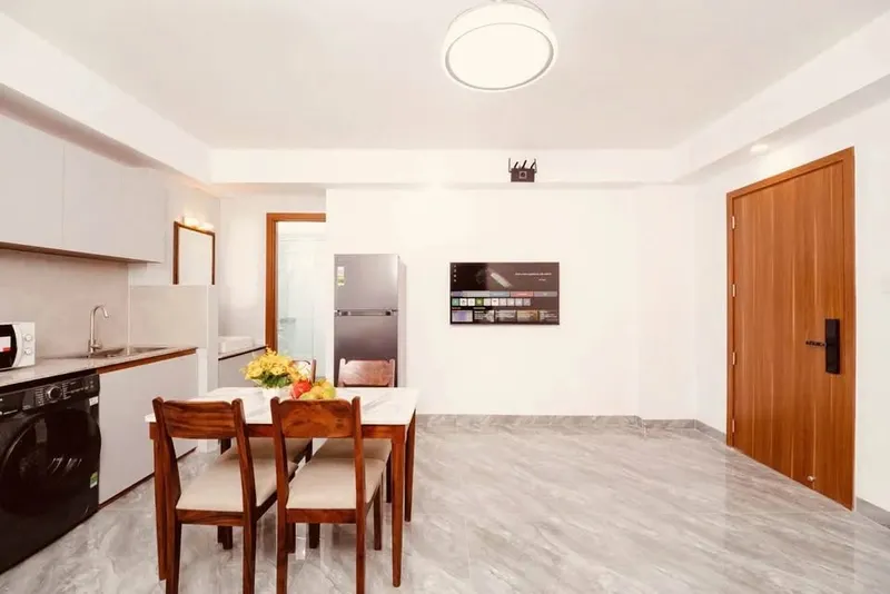 2-bedroom furnished apartment for rent, North Nha Trang, 55m² — 4/10