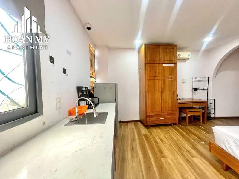 Hoang Hoa Tham街出租带家具公寓，6百万越南盾/月 — 3/3
