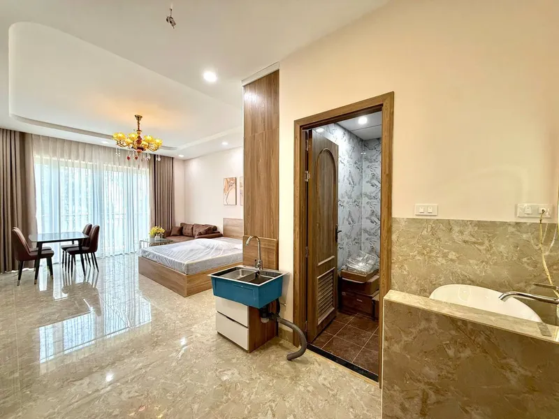 Furnished studio for rent, north Nha Trang, 500 m from beach — 5/5