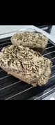 Live Food: Fermented Buckwheat Bread & Cabbage