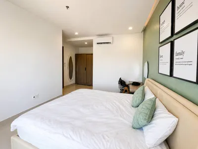 2-bedroom furnished apartment for rent, CT9 Vinh Diem Trung — 4/7
