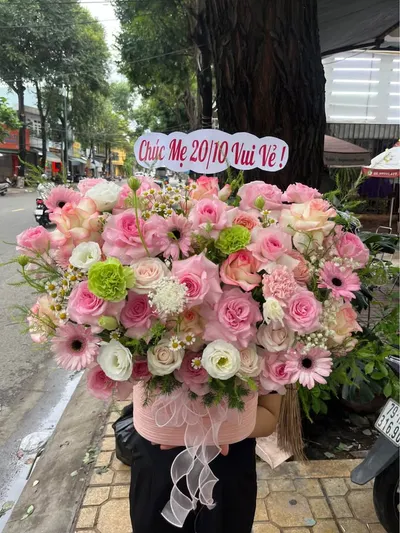 Flower shop Nha Trang: congratulation baskets and bouquets, delivery — 6/10