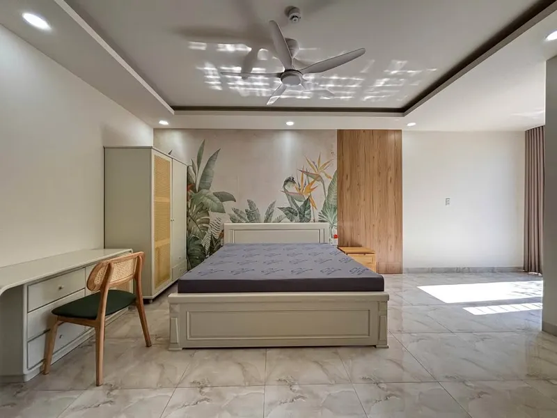 Luxury studio apartment for rent, Tô Hiệu, 12.5M VND/month — 9/10