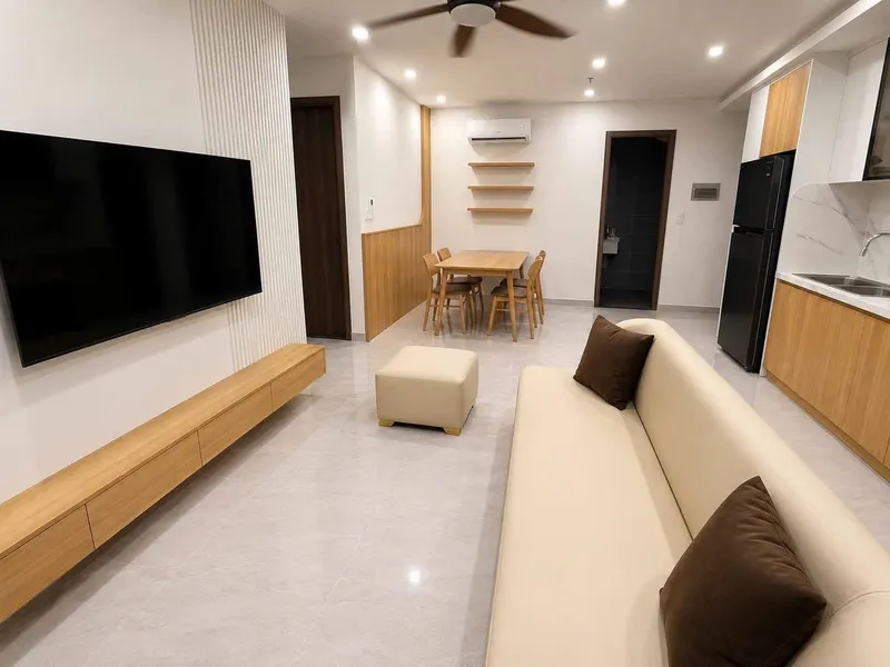 2-Bedroom Apartment in HUD Phuoc Long – South Nha Trang – 15M VND/month