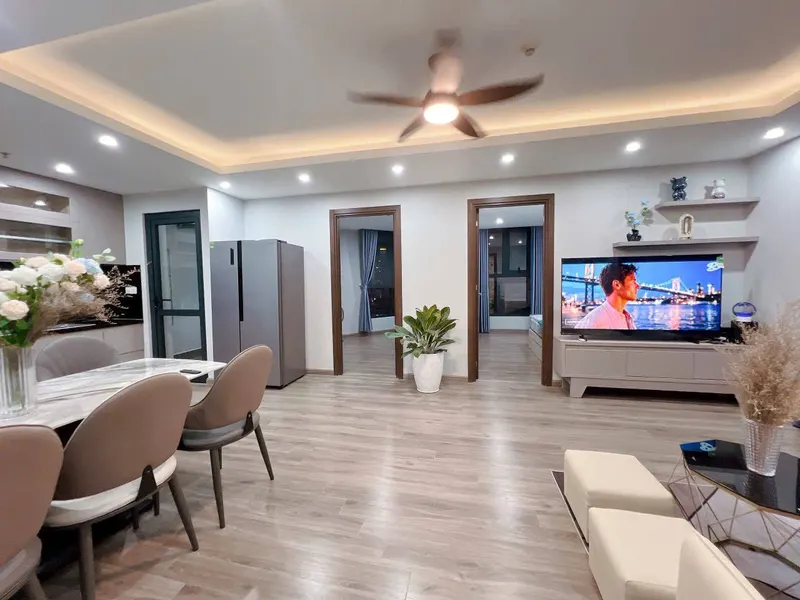 3-Bedroom Apartment – 90 m², Fully Furnished, City View – 30M VND/month