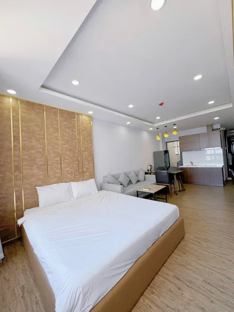 Furnished studio on Tran Phu street, 100 m from the sea