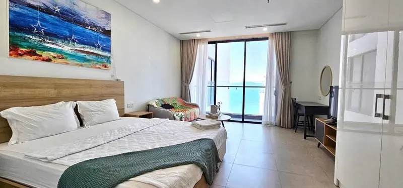 Студия в аренду в Scenia Bay, Фам Ван Донг, 15,5 млн VND/мес — 2/8
